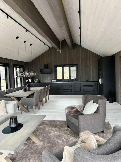 Ny Eksklusiv Hytte I Vradal Med Perfekt Beliggenhet- Alpin Og Ski 外观 照片